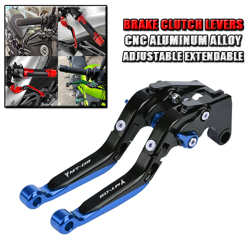 Cnc Aluminum Adjustable Brake Clutch Levers - VOOR YAMAHA MT-09 MT09 MT mt