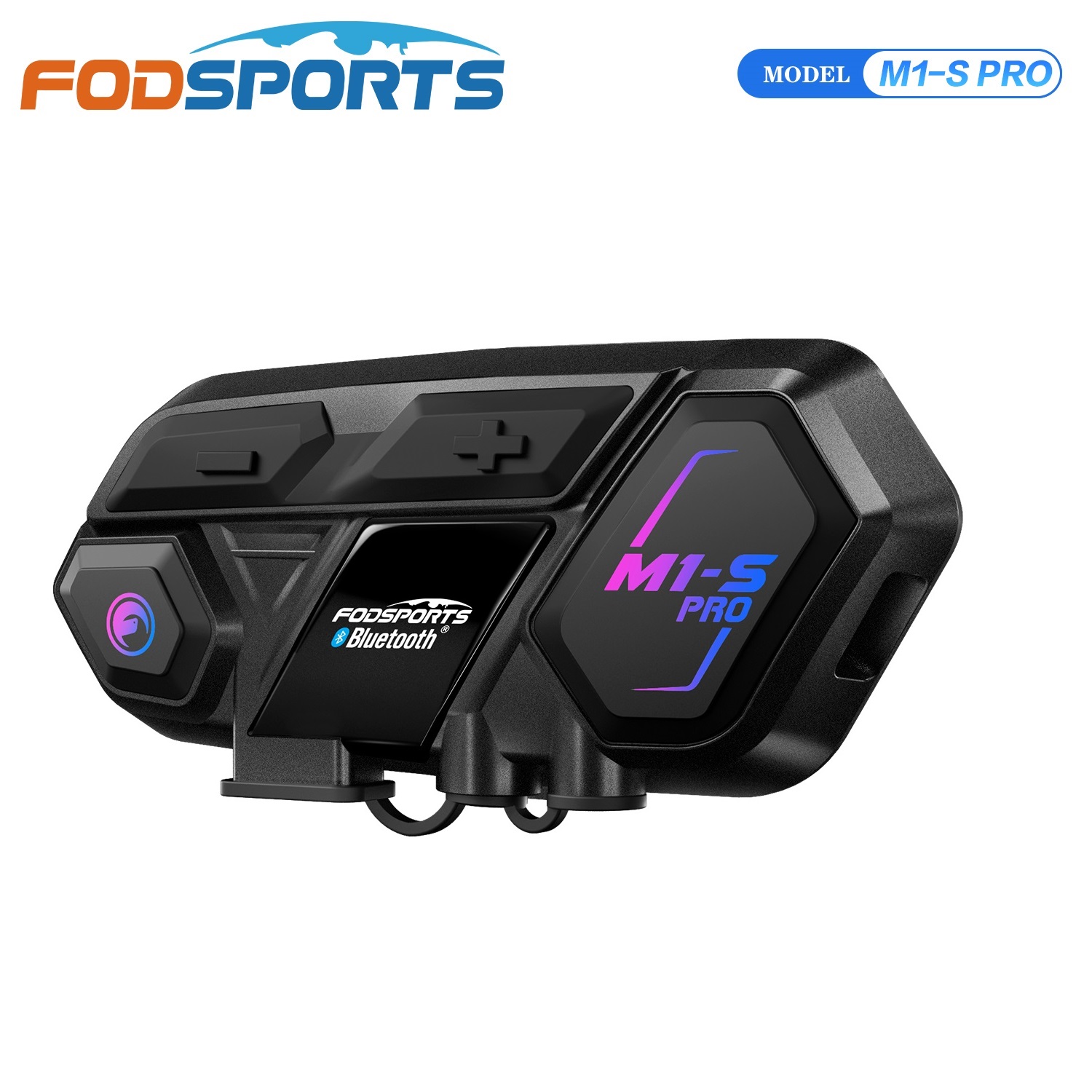 Universal Motorcycle Helmet Intercom Headset - Fodsports M1-S Pro Motorfiets Bluetooth Intercom