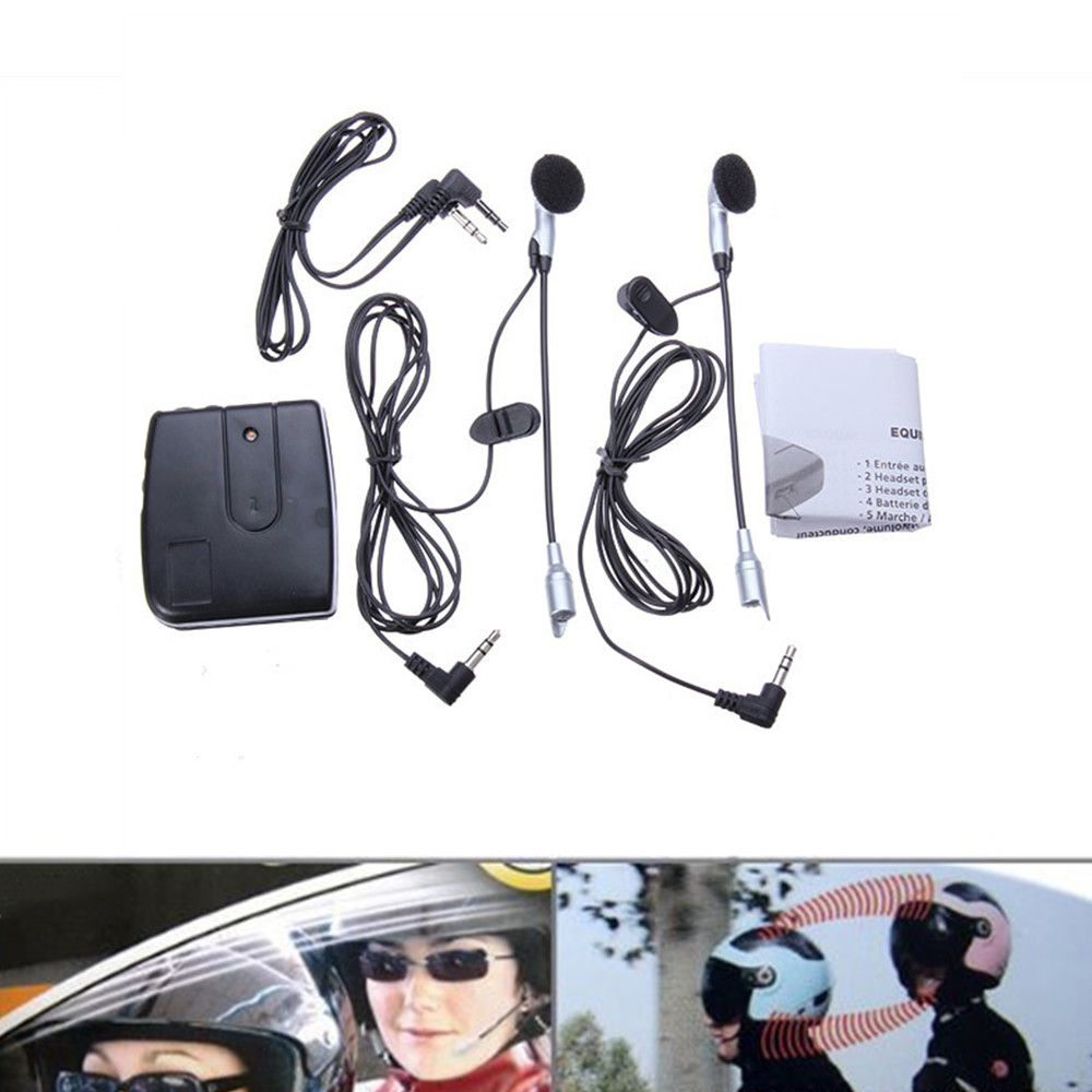 Universal Motorcycle Helmet Intercom Headset - Motorfiets Helm Helm Communicator Systeem 2
