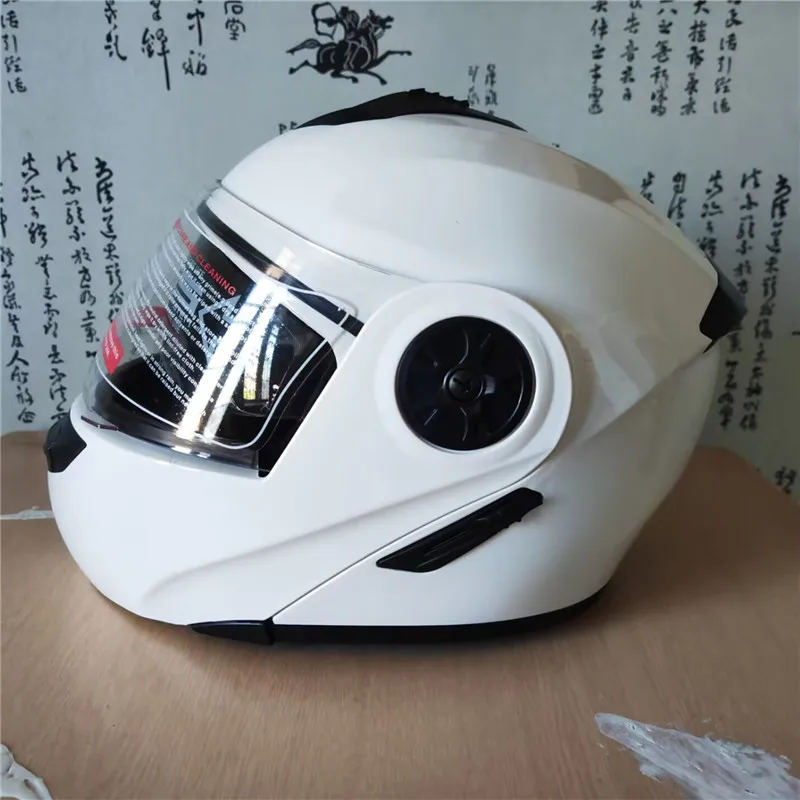Motorcycle Helmet Inner Sun Visor Lens - Opklapbare motorhelm met modulaire constructie en