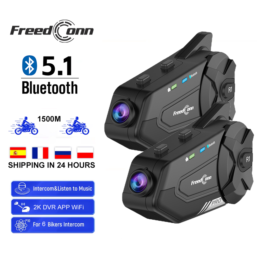 Freedconn Motor Intercom Auto  - Universal Motorcycle Helmet Intercom Headset recensie en prijs