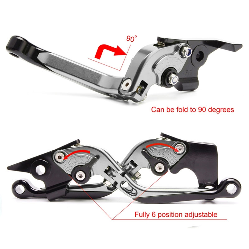 Voor MT-09 MT 09 MT09 2013-202 - Cnc Aluminum Adjustable Brake Clutch Levers recensie en prijs