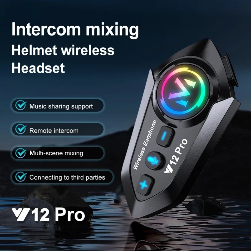 1 of 2 STUKS Motorhelm Interco - Universal Motorcycle Helmet Intercom Headset recensie en prijs