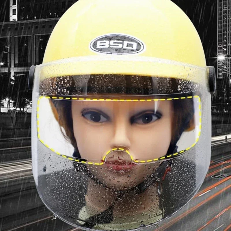 1/4 stuks motorhelm transparan - Motorcycle Helmets recensie en prijs