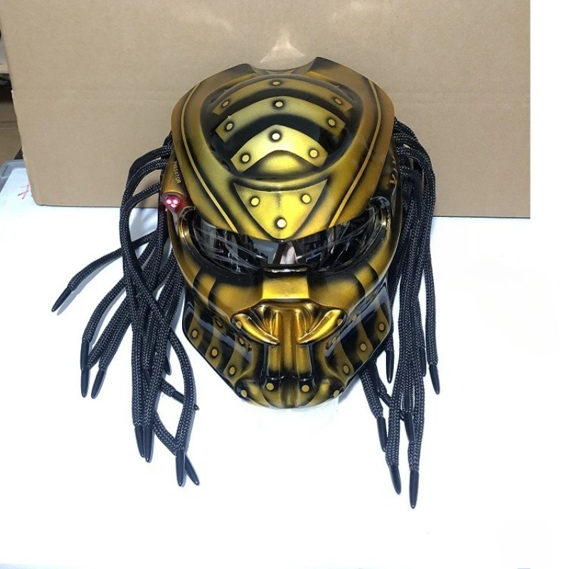 Racing Predator Warrior Volled - Custom Predator Motorcycle Helmet recensie en prijs
