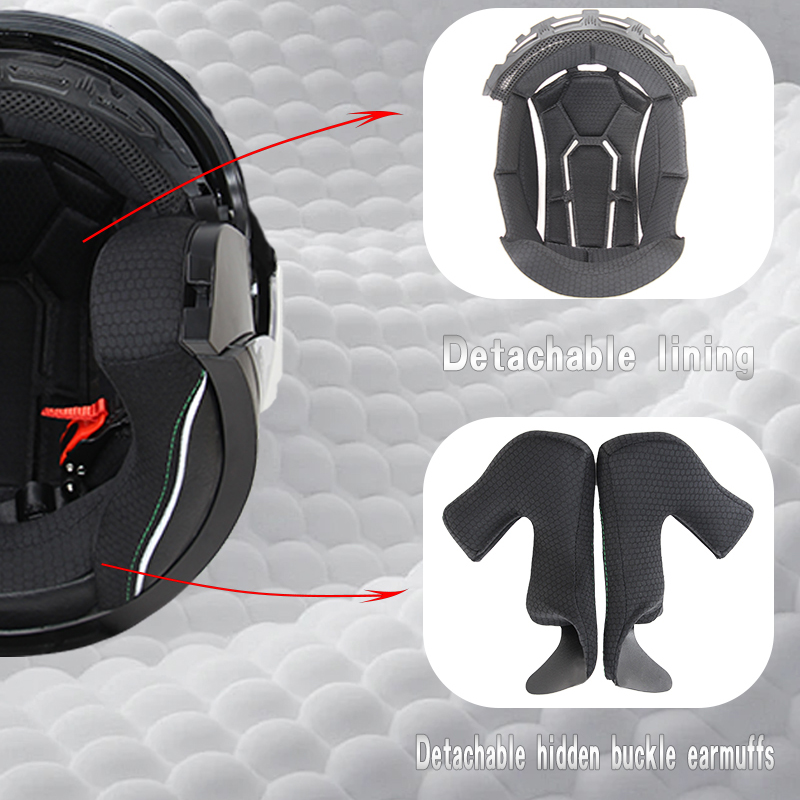 715 motorfiets dubbel vizier o - Dual Visor Motorcycle Racing Helmet recensie en prijs