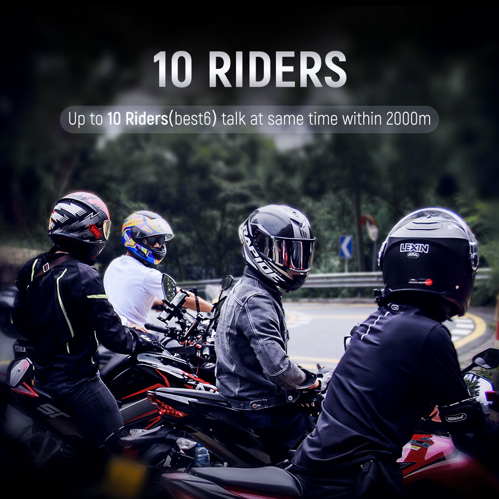 Lexin B4FM-X Bluetooth Motorfi - Full Face Motorcycle Helmet With Bluetooth recensie en prijs