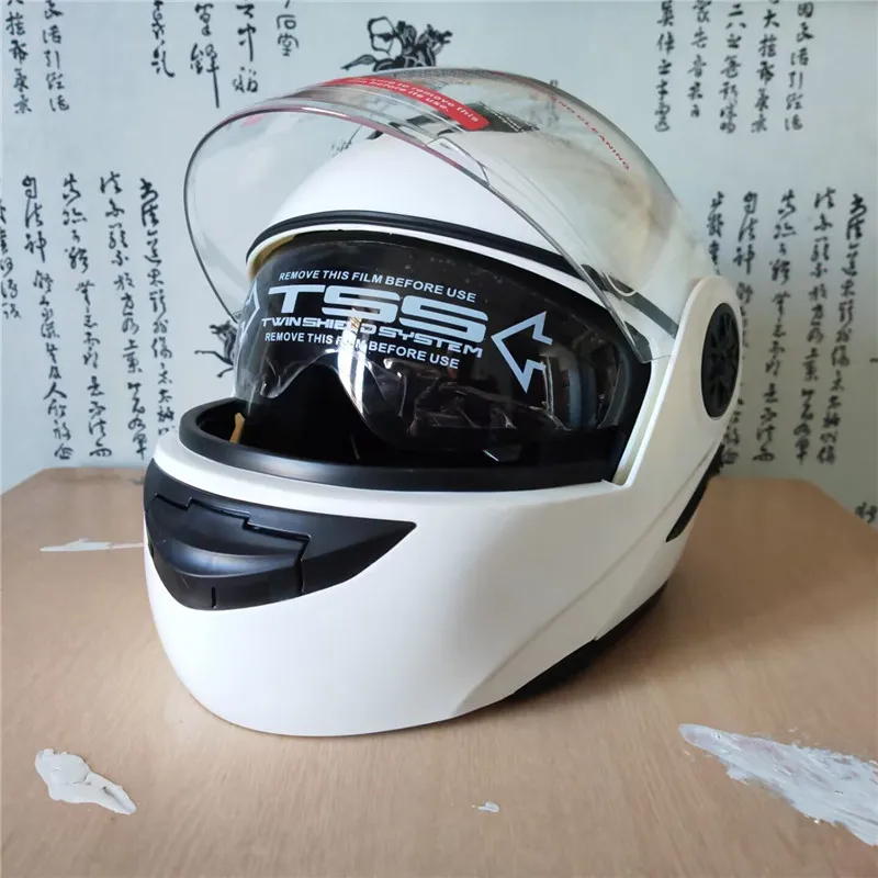 Opklapbare motorhelm met modul - Motorcycle Helmet Inner Sun Visor Lens recensie en prijs