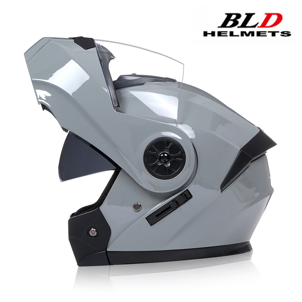 Modulaire motorhelm met dubbel - Modular Flip Up Motorcycle Helmet Dot Approved recensie en prijs