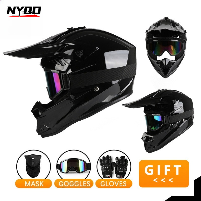 4 Seasons ademende motorcrossh - Off Road Motocross Helmet Goggles Set recensie en prijs