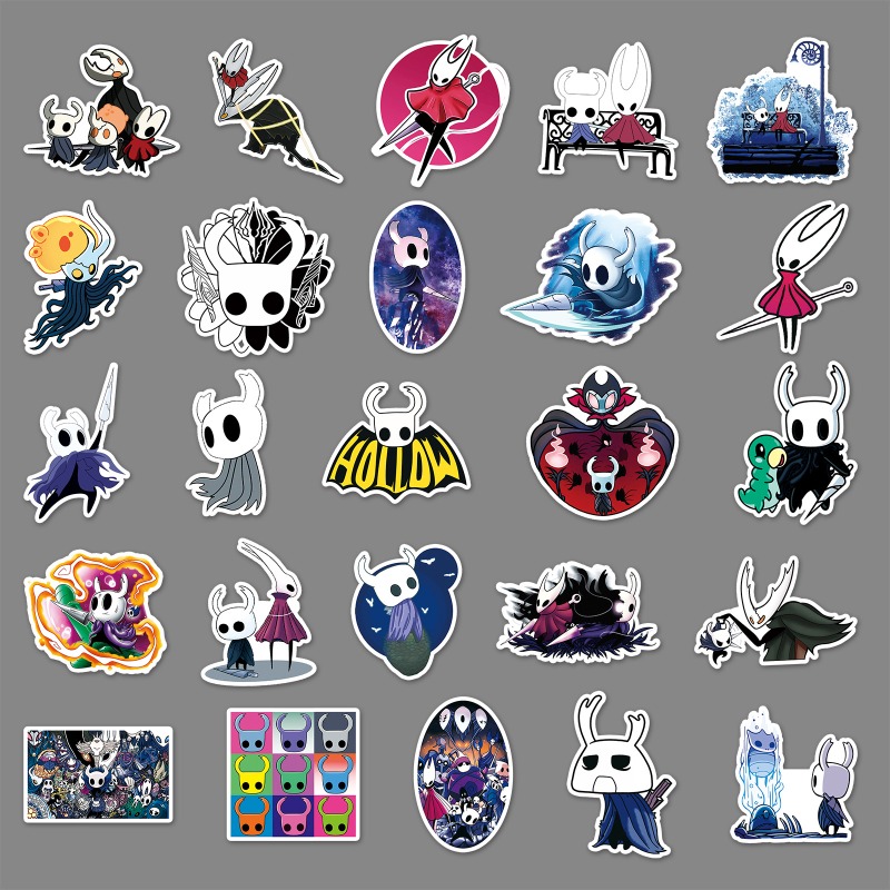 Hollow Knight 50 stuks sticker - Atv Parts recensie en prijs