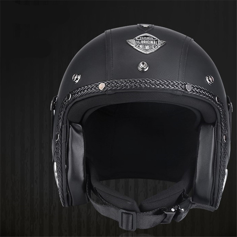 Nieuwe Collectie Helmen Open 3 - Vintage Open Face Retro Helmet recensie en prijs
