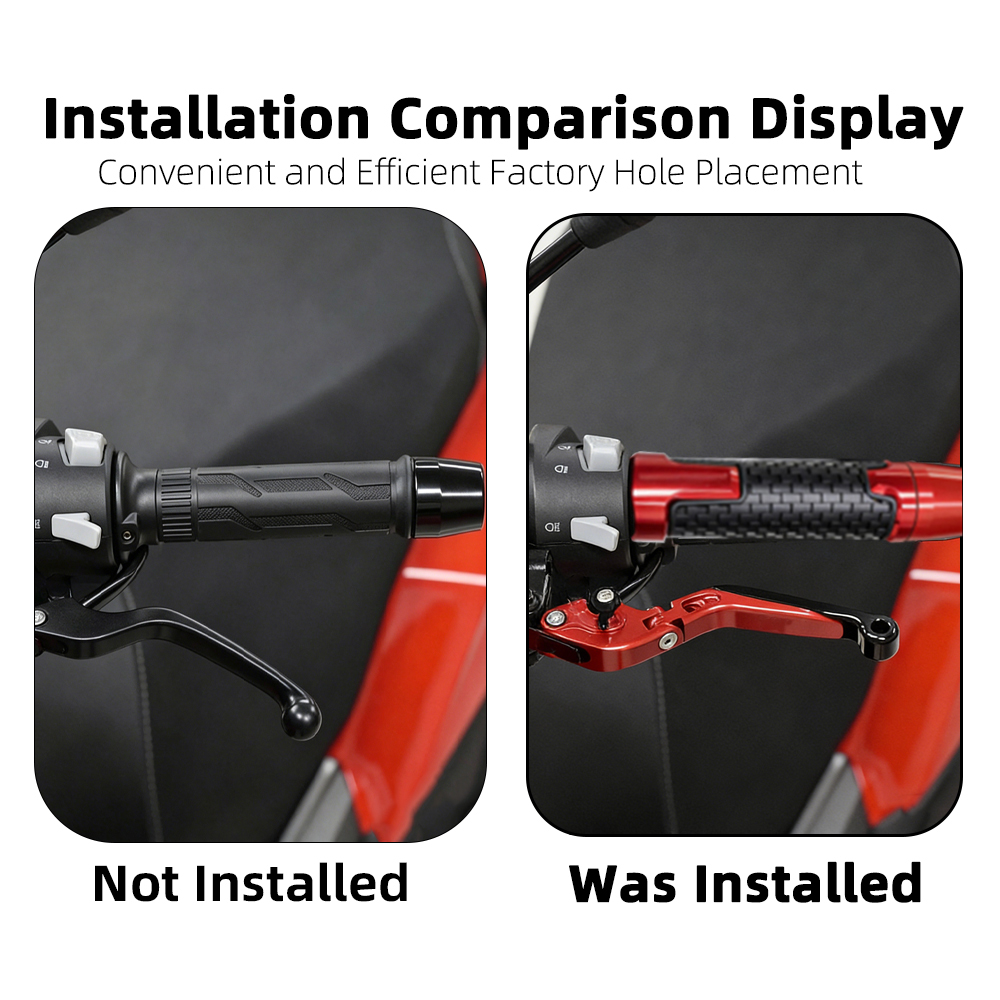 Motoraccessoires: koppelings-  - Cnc Aluminum Adjustable Brake Clutch Levers recensie en prijs