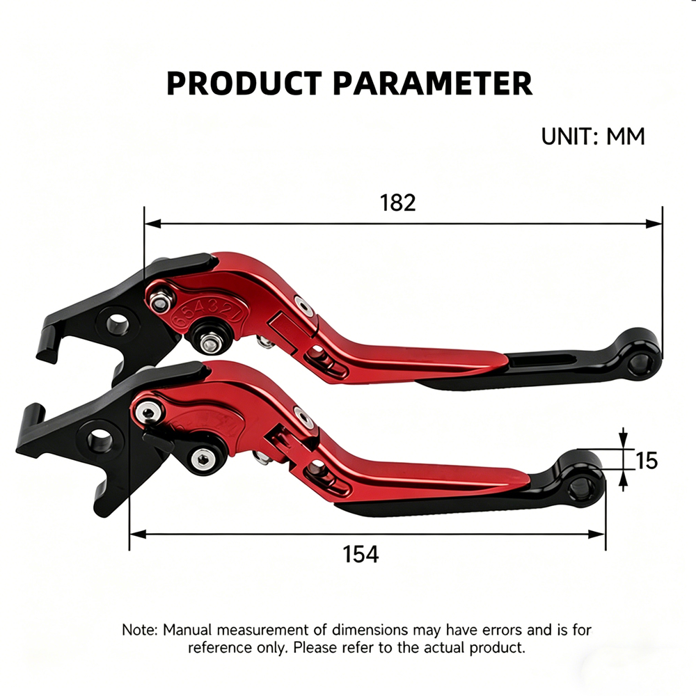 Motoraccessoires: koppelings-  - Cnc Aluminum Adjustable Brake Clutch Levers recensie en prijs